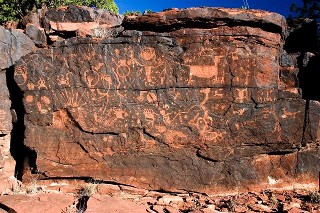 Panel of Petroglyphs 